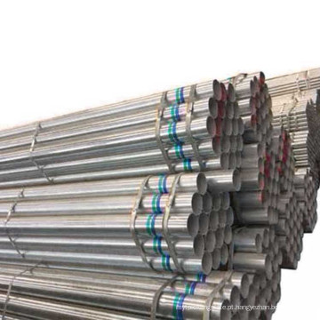 BS1387 tubo de aço carbono tubo GI Tubo de tubo de aço galvanizado